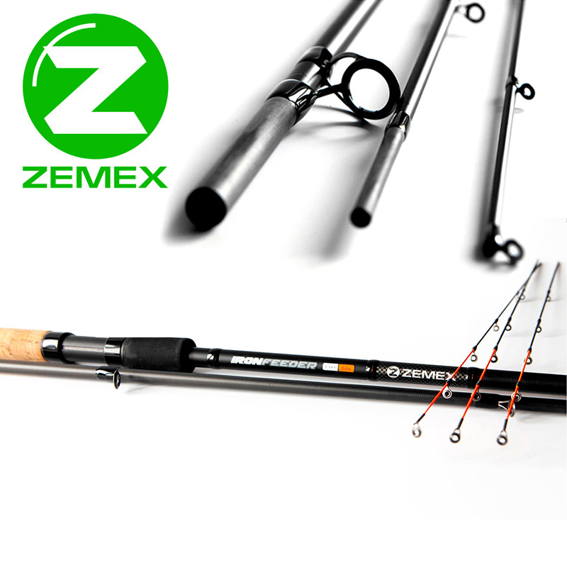 ZEMEX IRON Medium Feeder 12ft - 90g