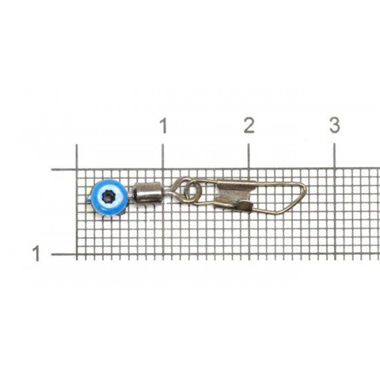 Вертлюги с застежкой для скользящей оснастки Feeder Concept Swiwel, 5шт - фото4