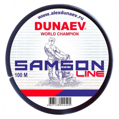 Леска DUNAEV SAMSON LINE 100m 0.14мм - фото