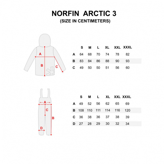  Костюм зимний Norfin ARCTIC 3 - фото9