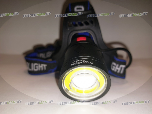 Светодиодный налобный фонарь, аккумуляторный YYC 907-T6+COB - фото3