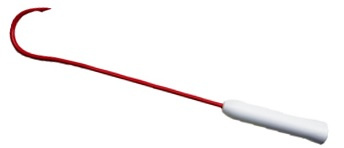 Багор металлический окрашенный L=450мм. с пенопластовой ручкой       - фото