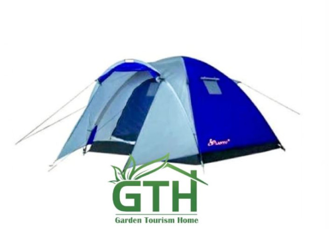 Палатка туристическая трёхместная (Д (220+90) × Ш 220 × В 155см) - фото3