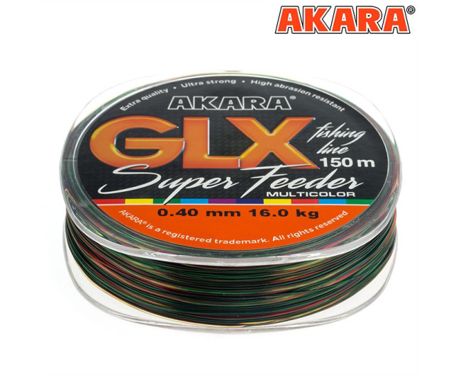 Леска Akara GLX Super Feeder Мультиколор (150м) 0.28mm - фото3