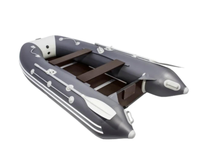 Лодка Таймень LX 3400 СК графит/светло-серый - фото4