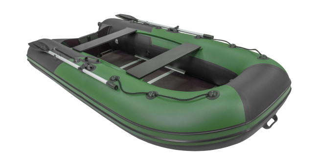 Лодка Ривьера Компакт 3200 СК касатка зеленый/черный - фото2