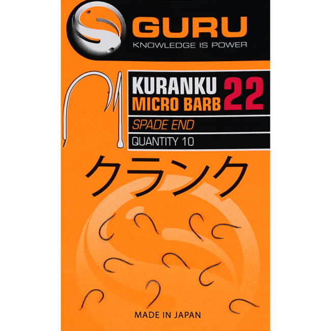 Крючок GURU Kuranku №22 микробородка с лопаткой - фото3