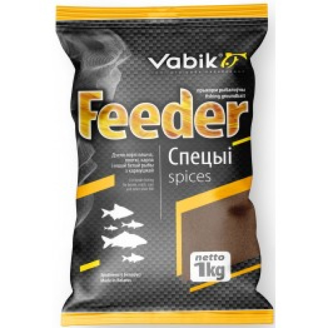 Прикормка Vabik FEEDER Специи 1кг - фото