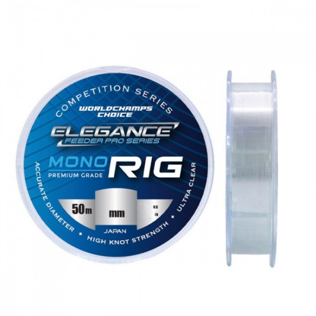 ELEGANCE FEEDER PRO Леска 50м Mono Rig 0,108мм 1,13кг - фото