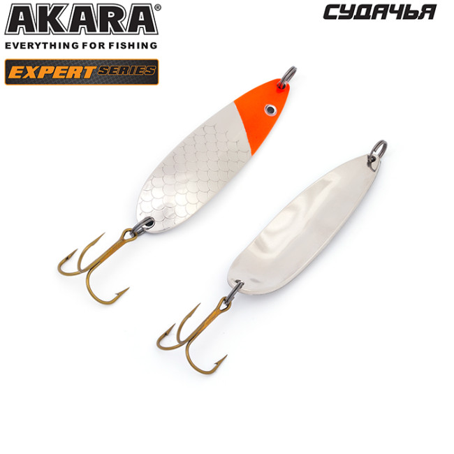 БЛЕСНА КОЛЕБЛЮЩАЯСЯ AKARA EXPERT СУДАЧЬЯ (70мм. 17гр. цвет 3/sil)