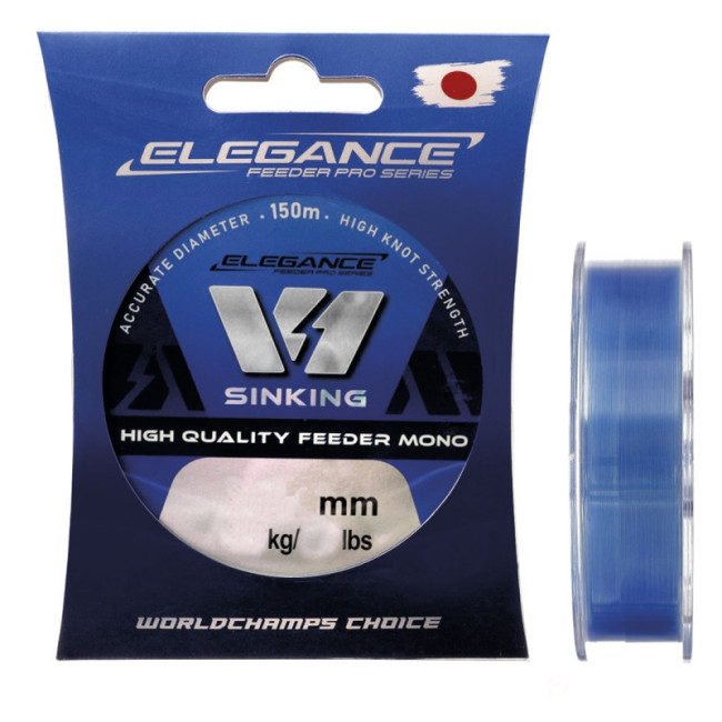 ELEGANCE FEEDER PRO V1 Леска 150м 0,20мм - фото1 ELEGANCE FEEDER PRO V1 Леска 150м 0,20мм - фото1