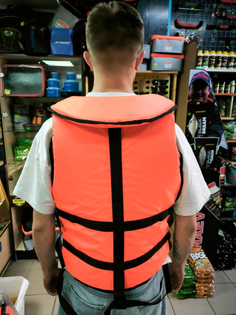 Жилет спасательный WaterSafe до 100кг фото-3