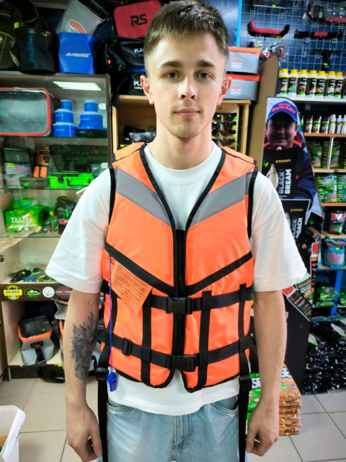 Жилет спасательный WaterSafe до 150кг фото-2
