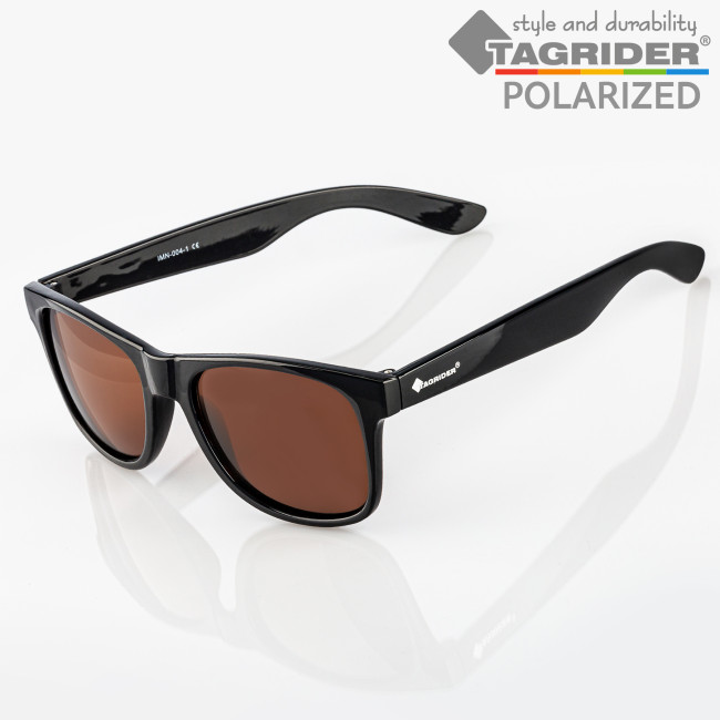 ОЧКИ ПОЛЯРИЗАЦИОННЫЕ TAGRIDER В ЧЕХЛЕ IMN-004-1 BROWN