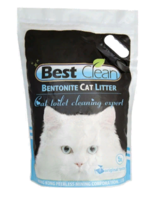 Best Clean Наполнитель бентонитовый (Натуральный) 10л.