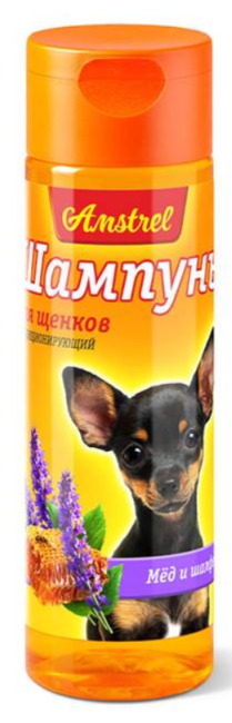 Amstrel Шампунь для щенков кондиционирующий с медом и шалфеем, 120 мл - фото1 Amstrel Шампунь для щенков кондиционирующий с медом и шалфеем, 120 мл - фото1