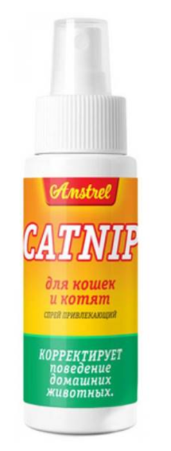 Средство "Amstrel" "КЭТНИП" привлекающее для котят и кошек, 100 мл. - фото1 Средство "Amstrel" "КЭТНИП" привлекающее для котят и кошек, 100 мл. - фото1