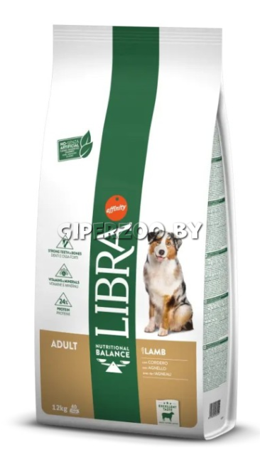 LIBRA Dog Adult Lamb (ягненок), 12 кг