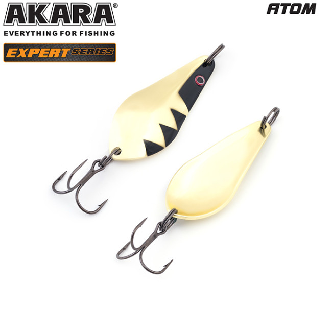БЛЕСНА КОЛЕБЛЮЩАЯСЯ AKARA АТОМ EXPERT 65 (18 ГР) 13/GO