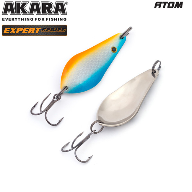БЛЕСНА КОЛЕБЛЮЩАЯСЯ AKARA АТОМ EXPERT 65 (18 ГР)
