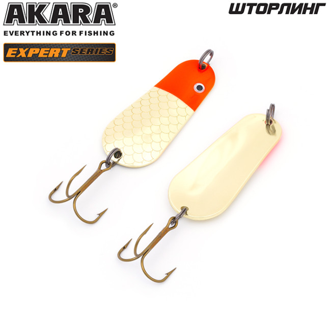 БЛЕСНА КОЛЕБЛЮЩАЯСЯ AKARA EXPERT ШТОРЛИНГ 55 (12 ГР) 3/GO