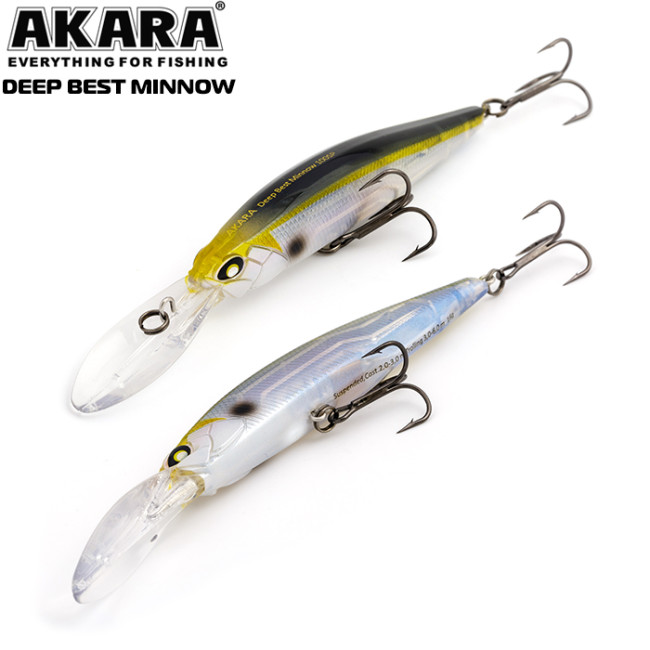 ВОБЛЕР AKARA DEEP BEST MINNOW 100 SP A77