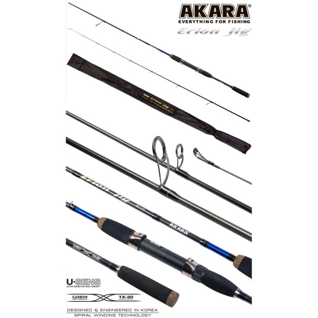 СПИННИНГ AKARA ERION JIG M (5-25 Г) 2,28м фото-3