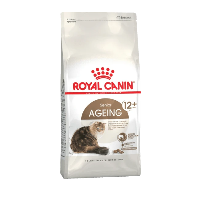 Корм Royal Canin Ageing 12+ для стареющих кошек в возрасте старше 12 лет, 400 г