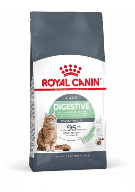 Корм Royal Canin Digestive Care для взрослых кошек. Рекомендуется для поддержания здоровья пищеварительной системы, 400 г