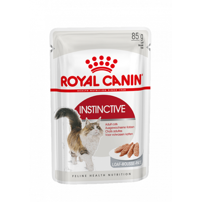 Royal Canin Instinctive Корм консервированный для взрослых кошек в паштете, 85г