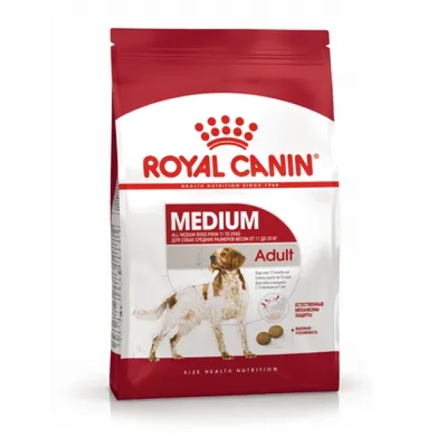 Корм Royal Medium adult для взрослых собак средних пород  3кг