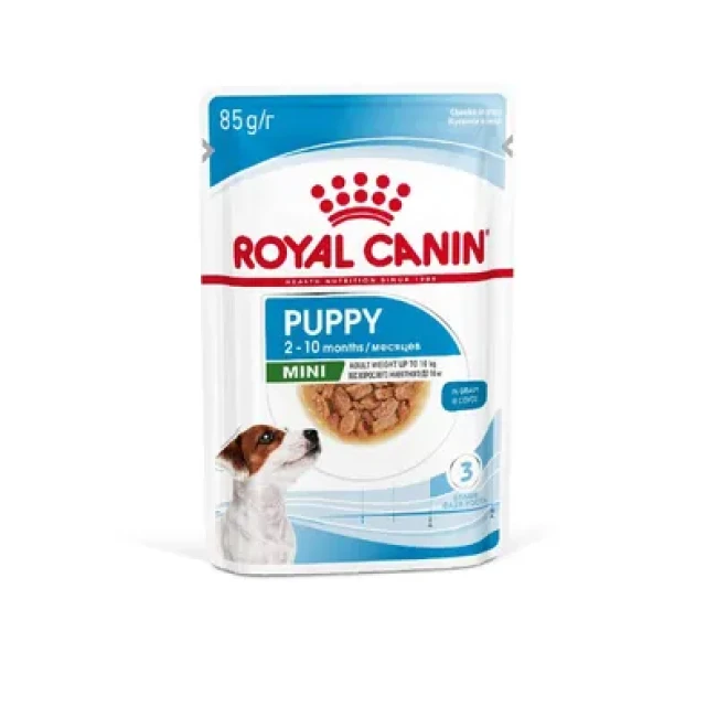 Корм консервированный Royal Canin Mini Puppy в соусе 85гр.