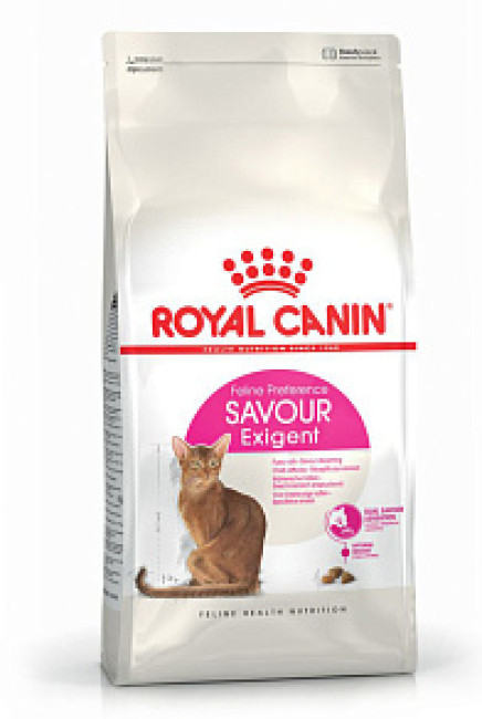 Royal Canin Savour Exigent Корм сухой сбалансированный для привередливых взрослых кошек от 1 года 2кг