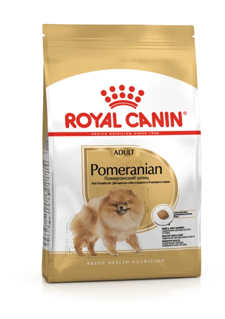 Royal Canin Pomeranian Adult Корм сухой для взрослых собак породы Померанский Шпиц, 0,5 кг