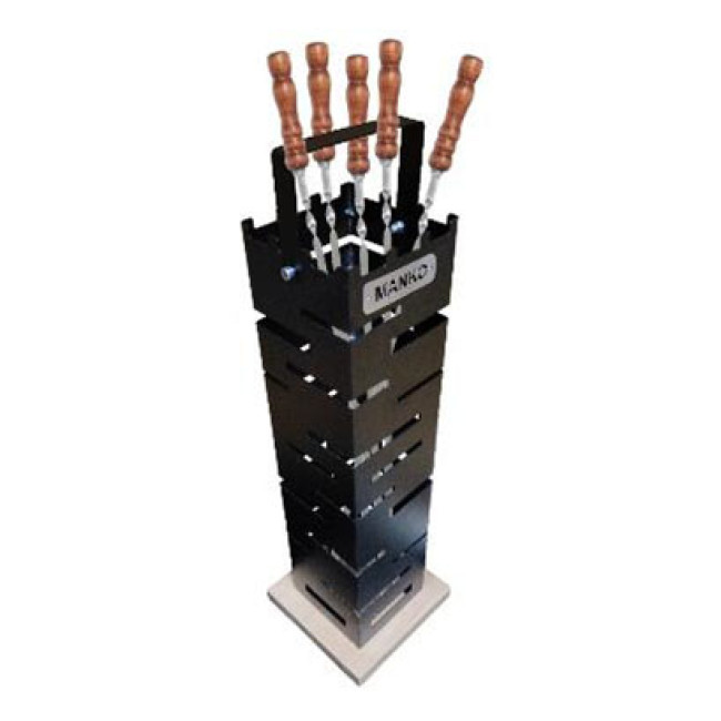 Подставка для шампуров в стиле «Лофт» № 4 - фото2