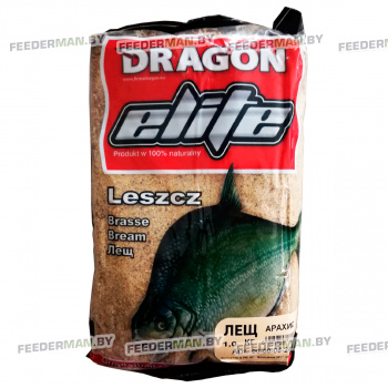Прикормка Dragon Elite (лещ-арахис), 1кг. - фото