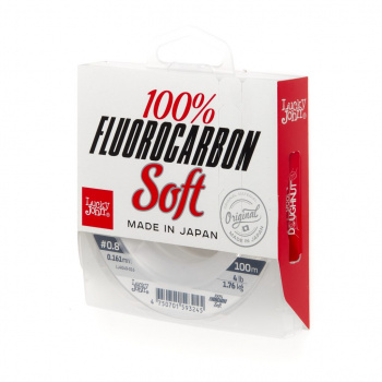 Lucky John FLUOROCARBON Soft 100м, 0.257мм - фото