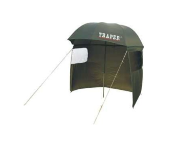  Зонт Traper 250см - с задней стенкой - фото