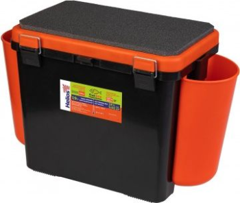Ящик зимний Helios FishBox (19 л; оранжевый) - фото