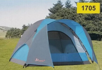 Палатка туристическая трёхместная (Д 220+110)×Ш220×В155) - фото