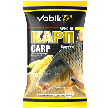 Прикормка Vabik SPECIAL Карп Кукуруза 1кг - фото