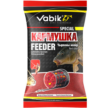 Прикормка Vabik SPECIAL Фидер Красный 1кг - фото