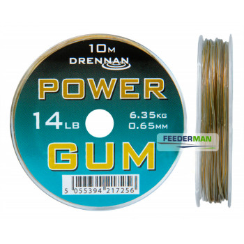Drennan Power Gum 10m / 0.65mm - BROWN - фото