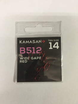Крючки Kamasan B512 Barbed Spade - размер 14 - фото