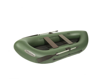Лодка гребная Лоцман Турист 300 ВНД зеленый - фото