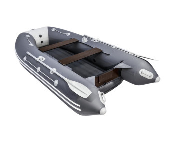 Лодка Таймень LX 3200 НДНД графит/светло-серый - фото