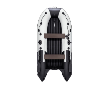 Лодка Ривьера Компакт 3200 НДНД Комби светло-серый/черный - фото